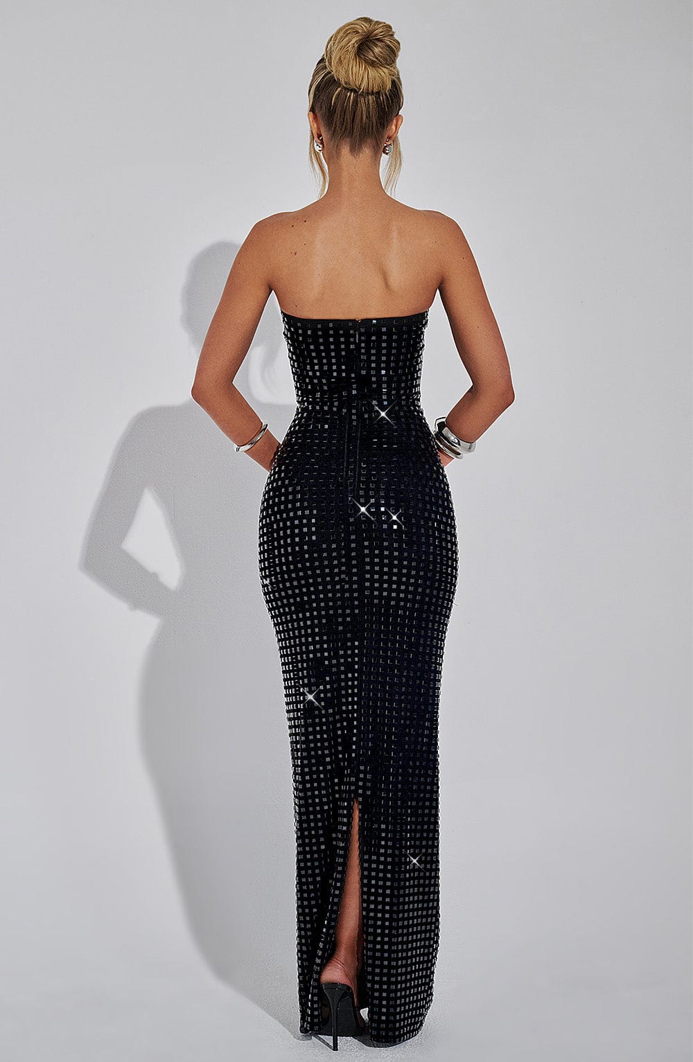 Neriah Maxi Dress - Black - Napalia