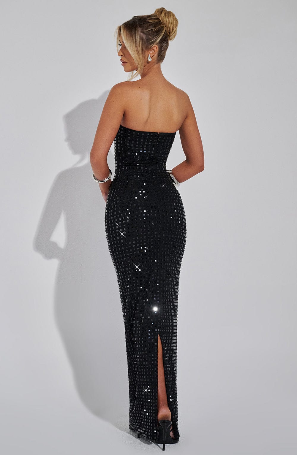 Neriah Maxi Dress - Black - Napalia