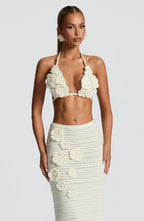 Nerida Top - Ivory - Napalia