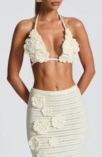 Nerida Top - Ivory - Napalia