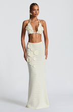 Nerida Top - Ivory - Napalia