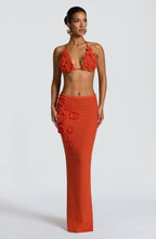 Nerida Top - Orange - Napalia