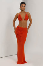 Nerida Top - Orange - Napalia