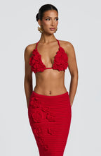 Nerida Top - Red - Napalia