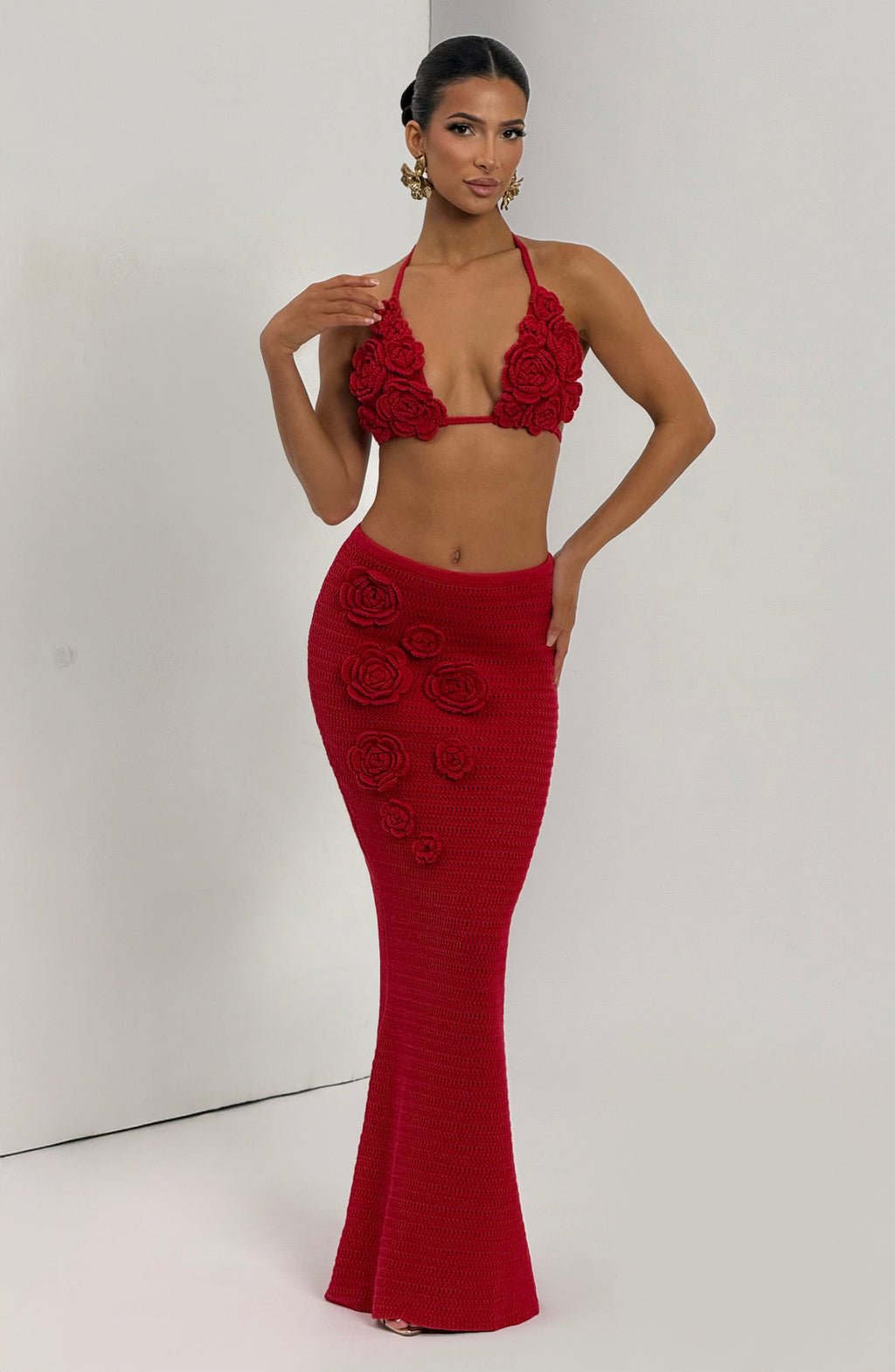 Nerida Top - Red - Napalia