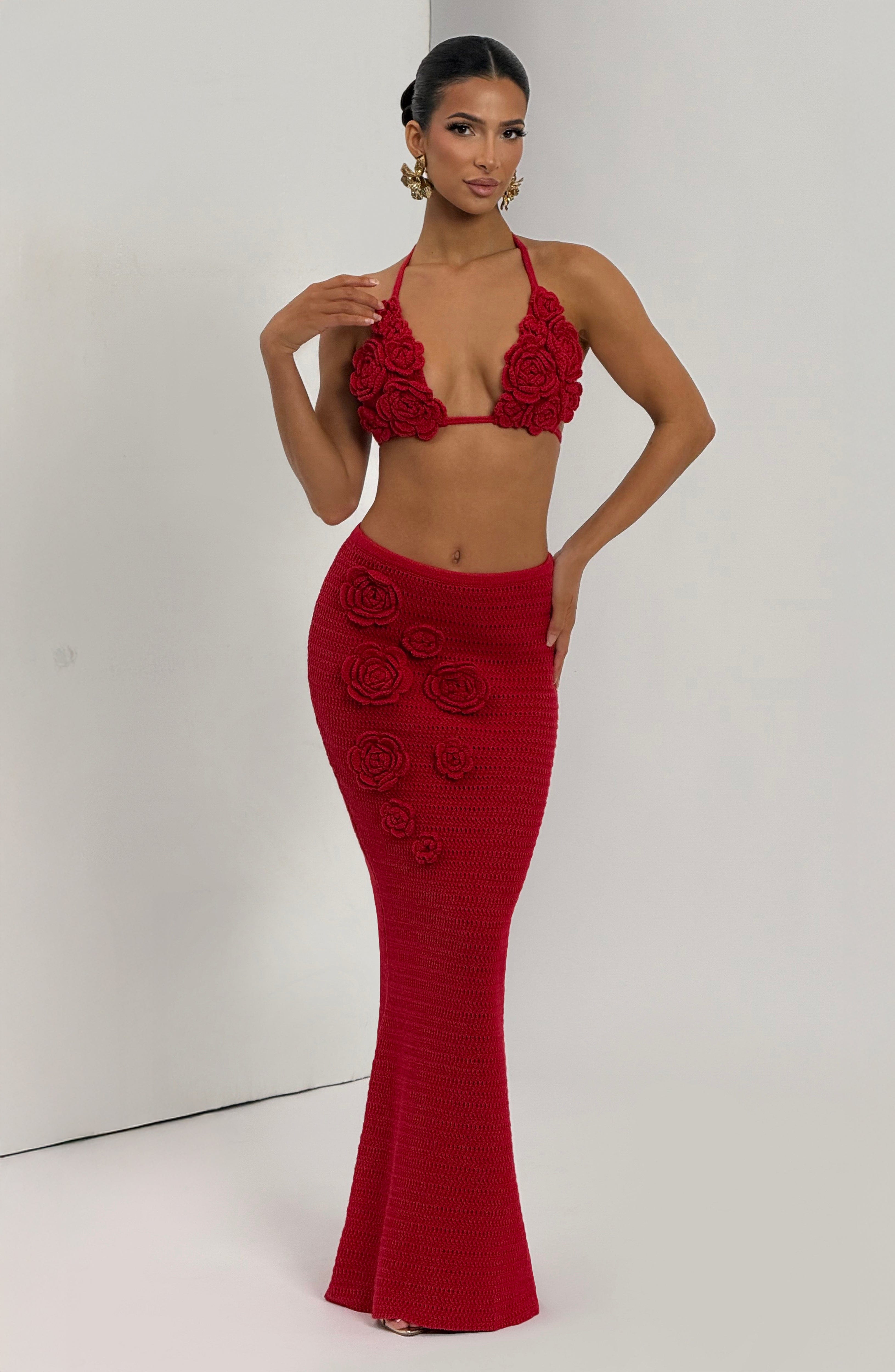 Nerida Top - Red - Napalia