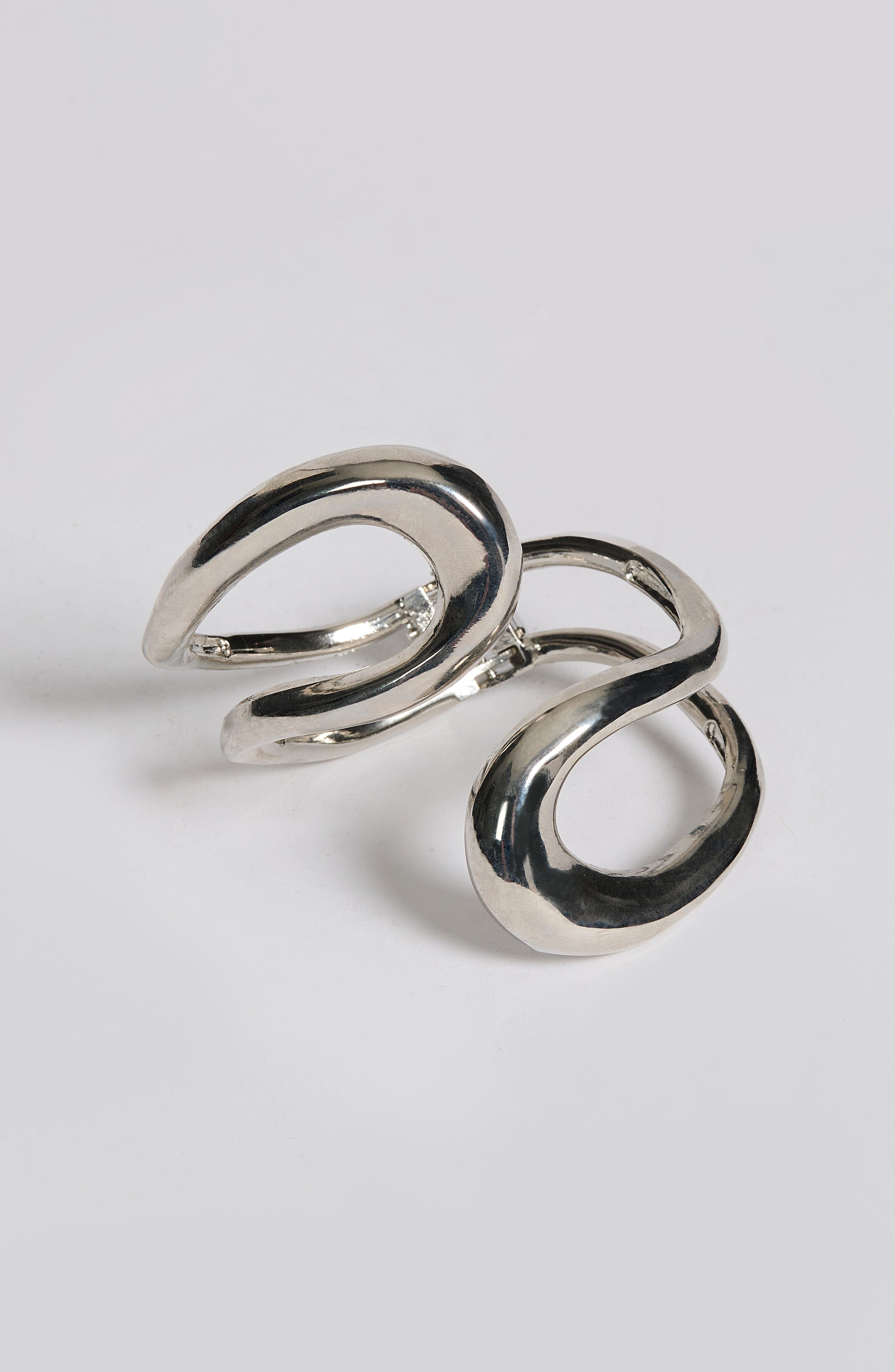 Nevesta Cuff - Silver - Napalia