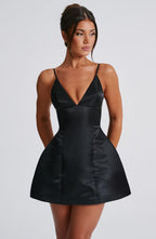 Nicole Mini Dress - Black - Napalia