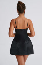 Nicole Mini Dress - Black - Napalia
