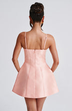 Nicole Mini Dress - Peach - Napalia