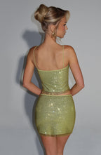 Nora Top - Olive - Napalia