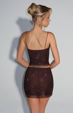 Nora Top - Plum Brown - Napalia
