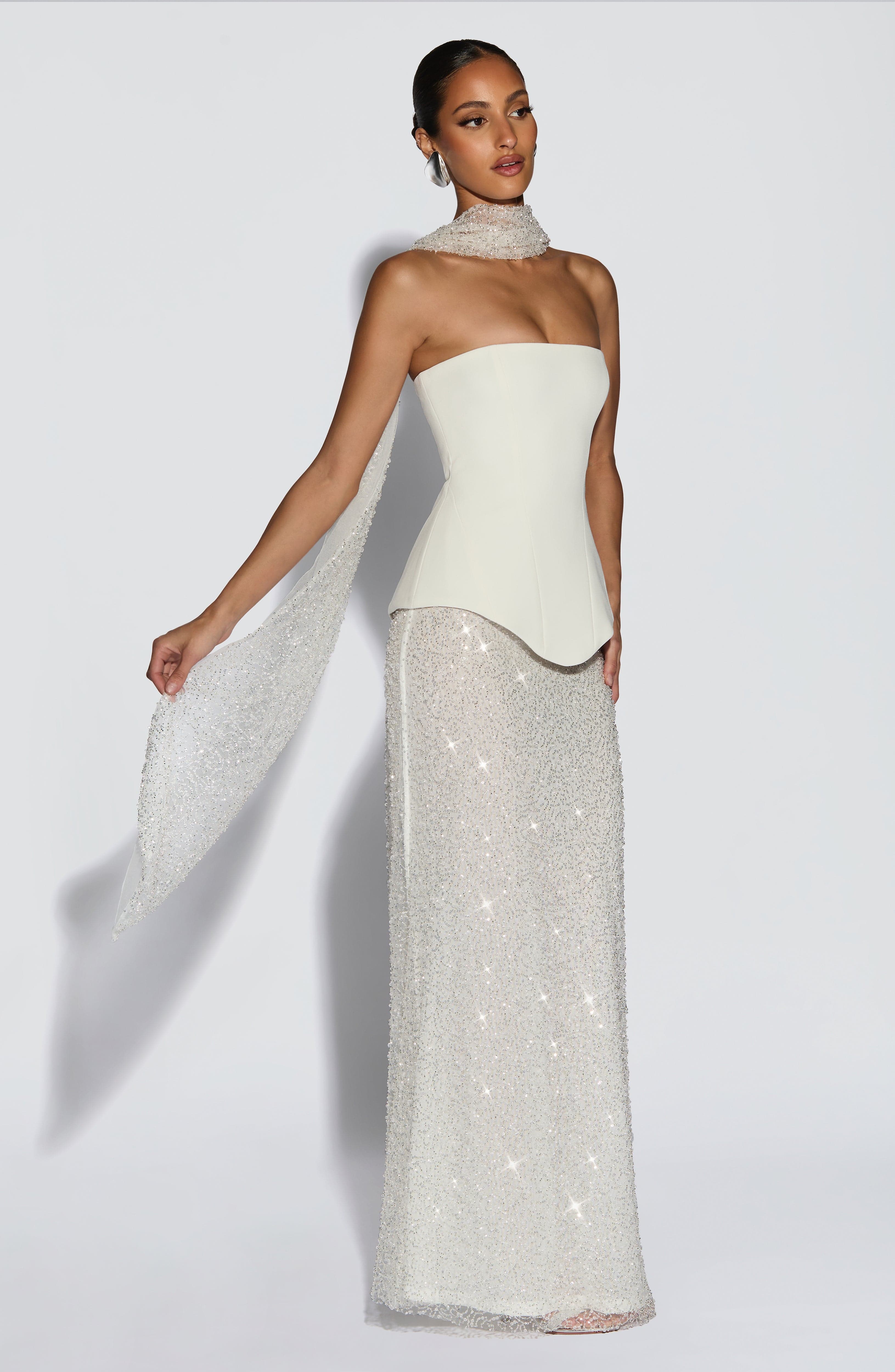 Oakley Corset - Ivory - Napalia
