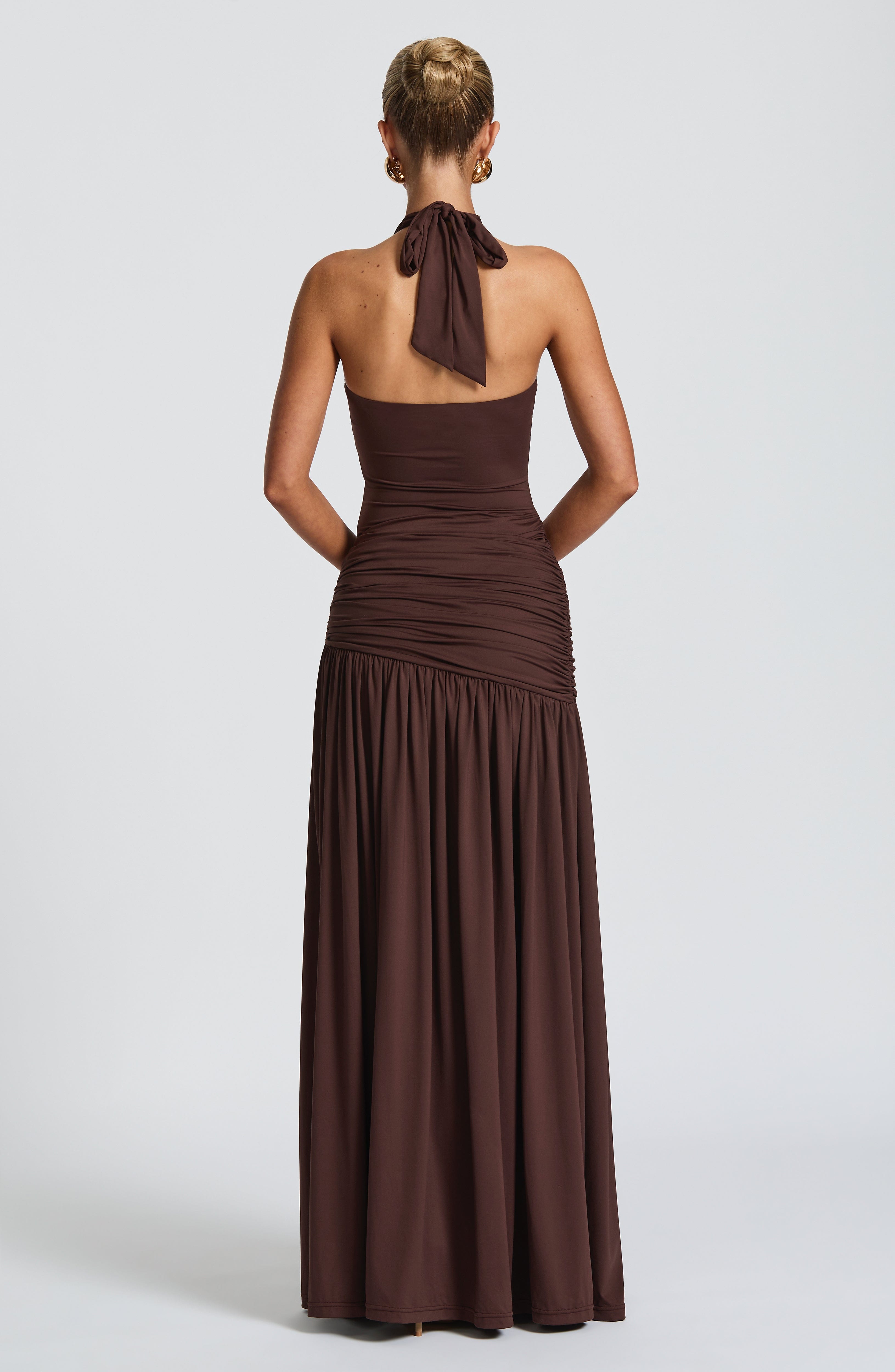 Odele Bodysuit - Plum Brown - Napalia