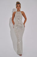 Odessa Maxi Dress - Nude - Napalia