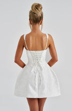 Orla Mini Dress - Ivory - Napalia