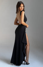 Pandora Maxi Dress - Black - Napalia