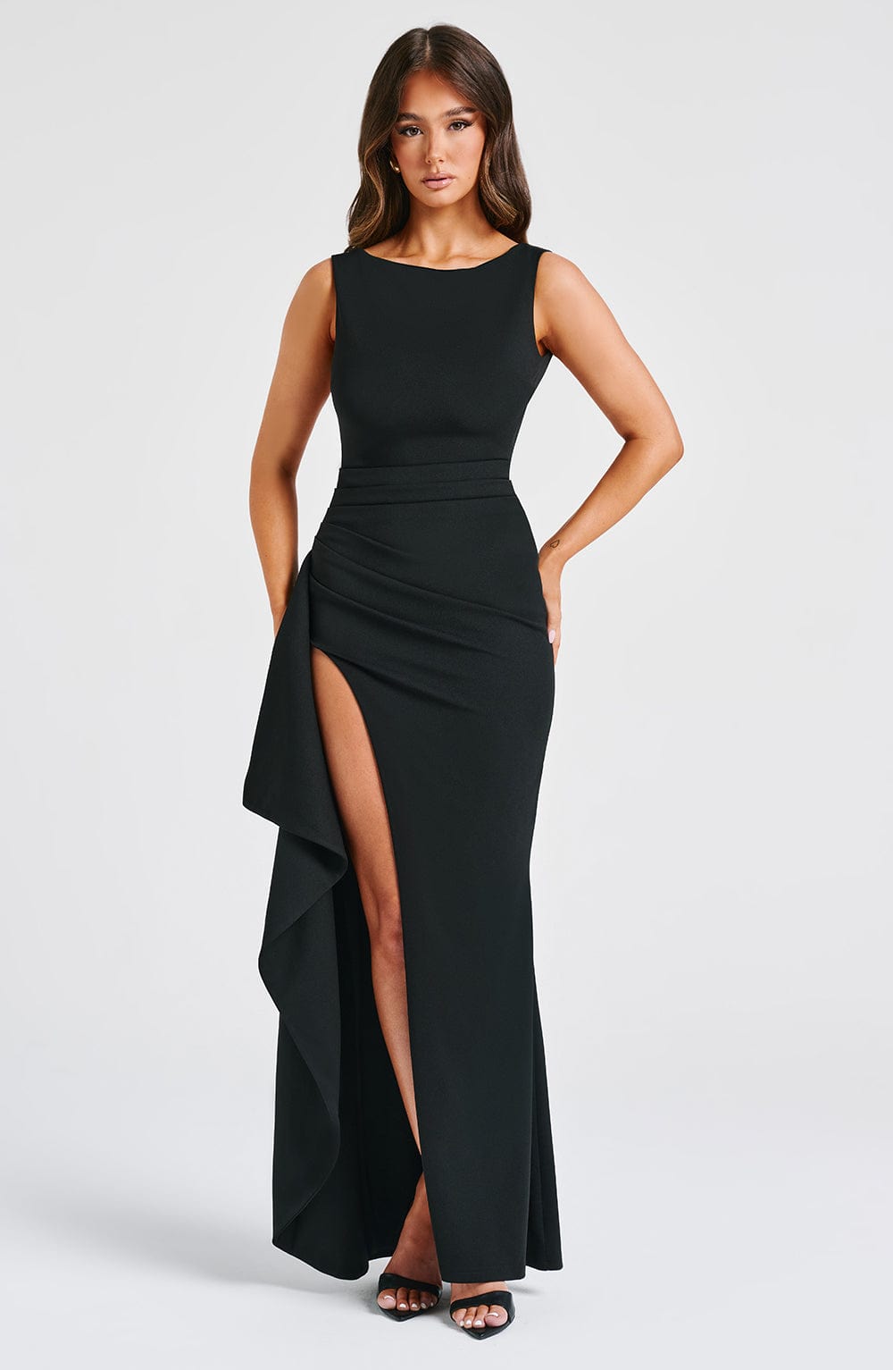 Pandora Maxi Dress - Black - Napalia