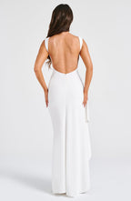 Pandora Maxi Dress - Ivory - Napalia