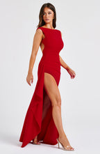 Pandora Maxi Dress - Red - Napalia