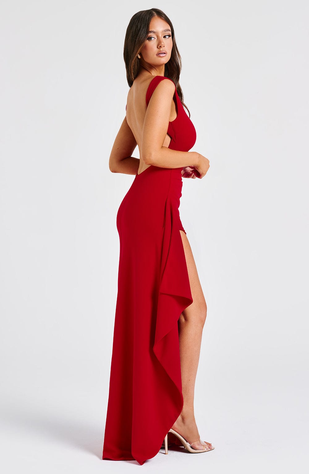 Pandora Maxi Dress - Red - Napalia