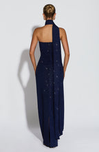 Pandra Maxi Dress - Navy Sparkle - Napalia