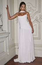 Patricia Maxi Dress - Ivory - Napalia