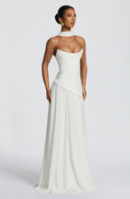 Patricia Maxi Dress - Ivory - Napalia