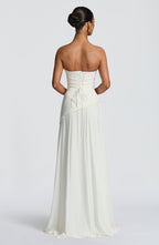 Patricia Maxi Dress - Ivory - Napalia