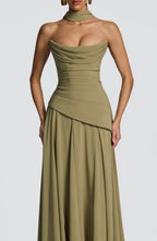 Patricia Maxi Dress - Sage - Napalia