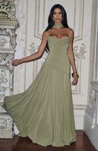 Patricia Maxi Dress - Sage - Napalia