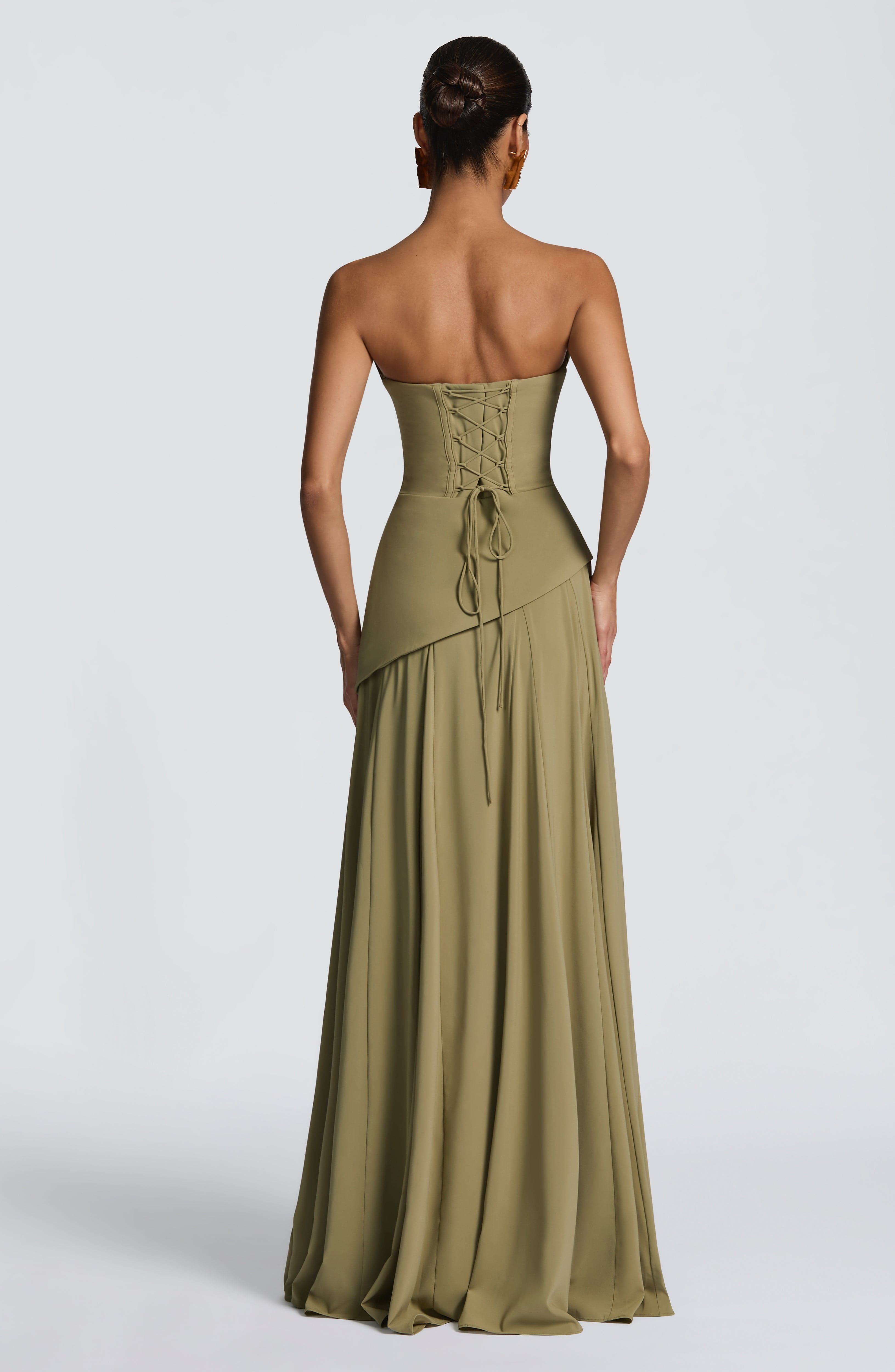 Patricia Maxi Dress - Sage - Napalia