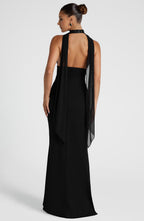 Paulina Maxi Dress - Black - Napalia