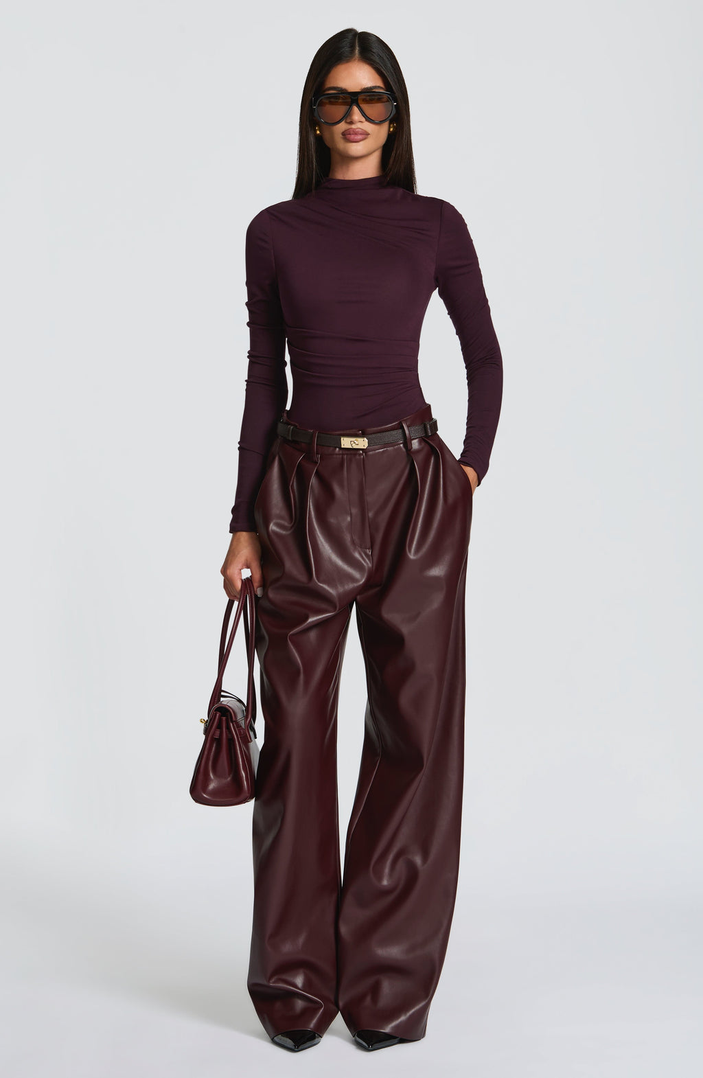 Pearson Bodysuit - Plum - Napalia
