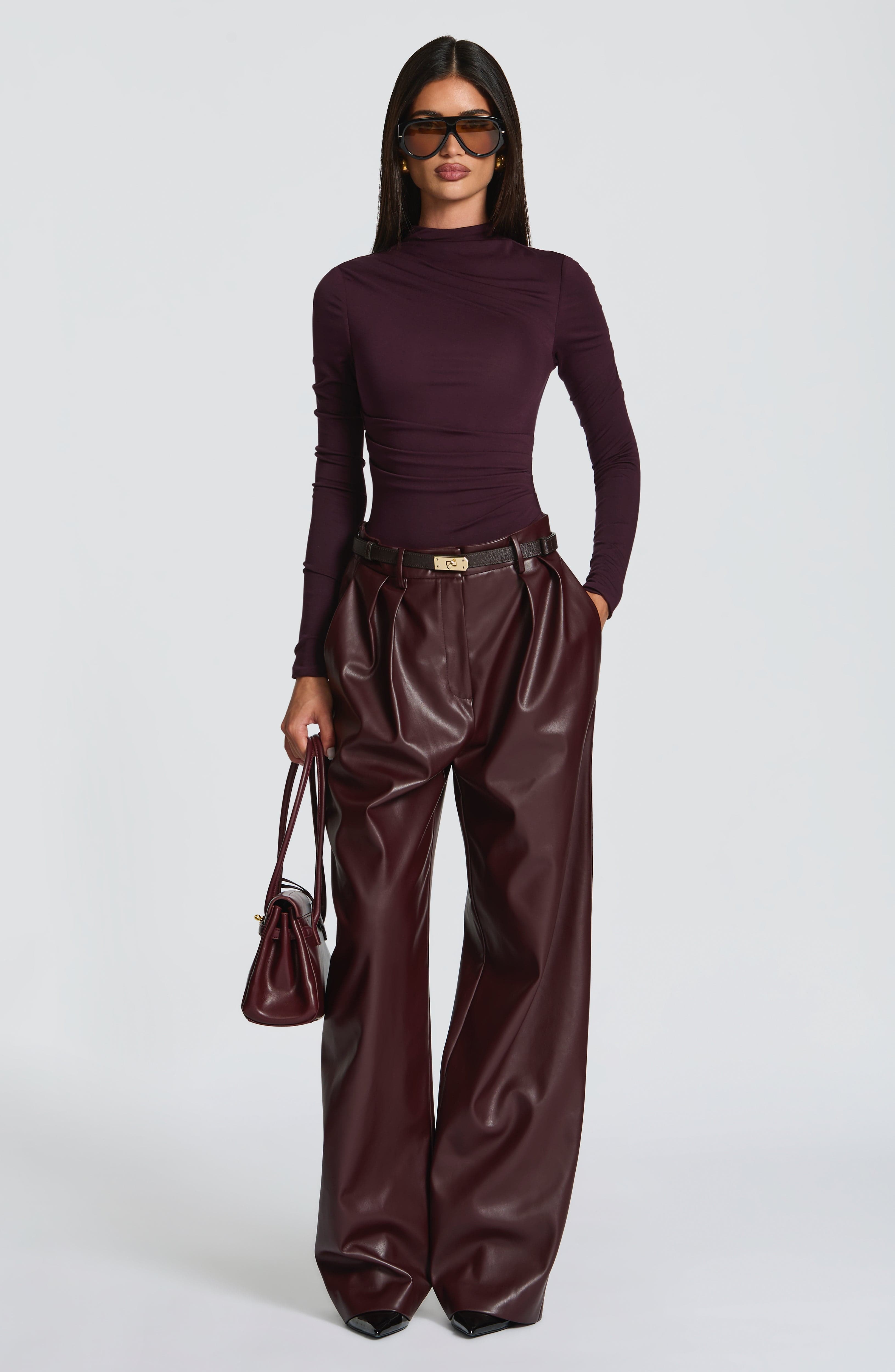 Pearson Bodysuit - Plum - Napalia