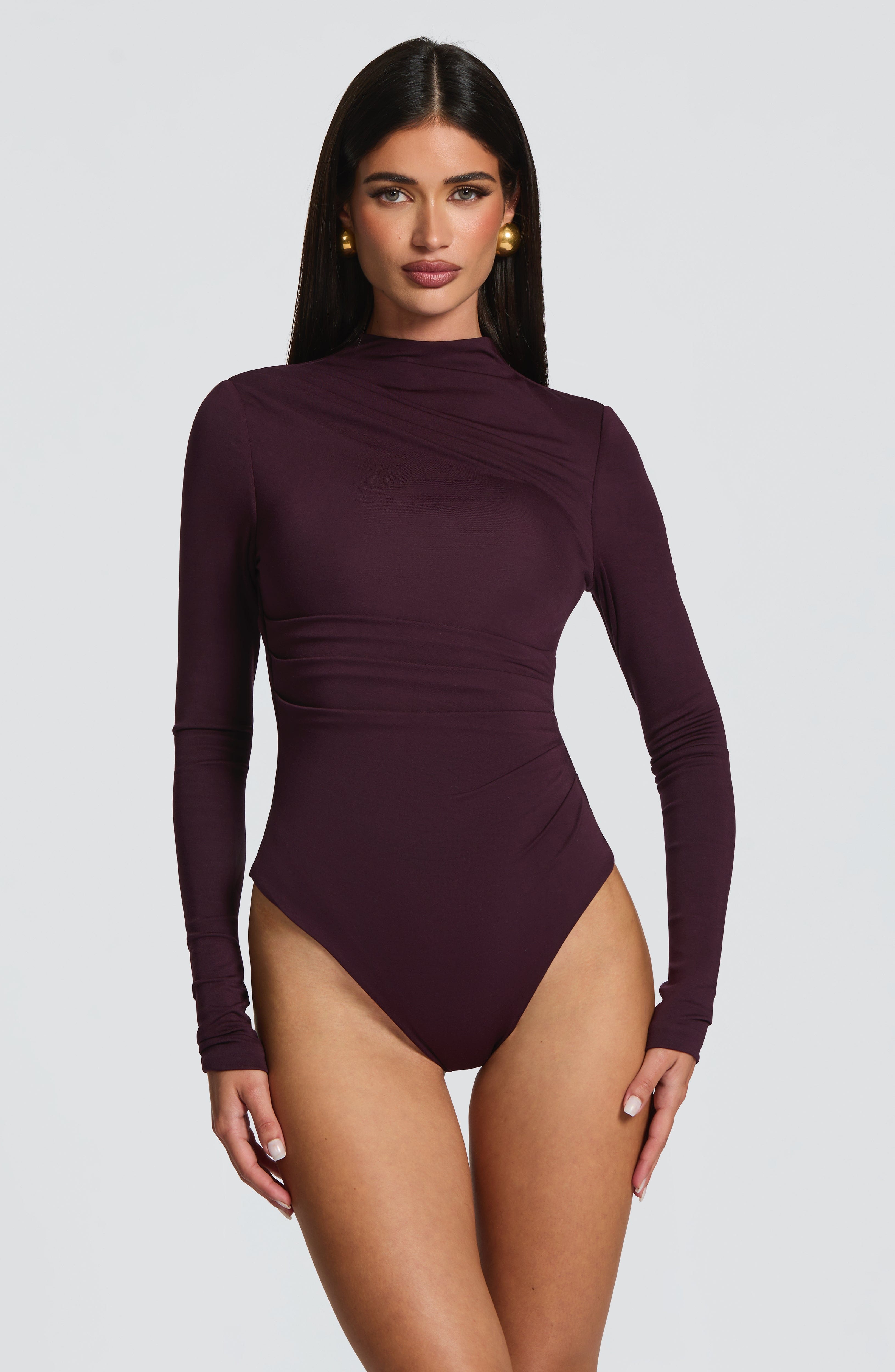 Pearson Bodysuit - Plum - Napalia