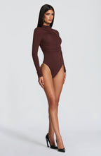 Pearson Bodysuit - Plum Brown - Napalia