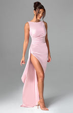 Peggy Maxi Dress - Blush - Napalia