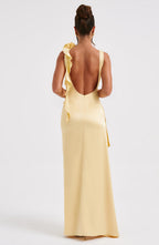 Peggy Maxi Dress - Lemon - Napalia