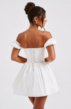 Penelope Mini Dress - Black/White - Napalia