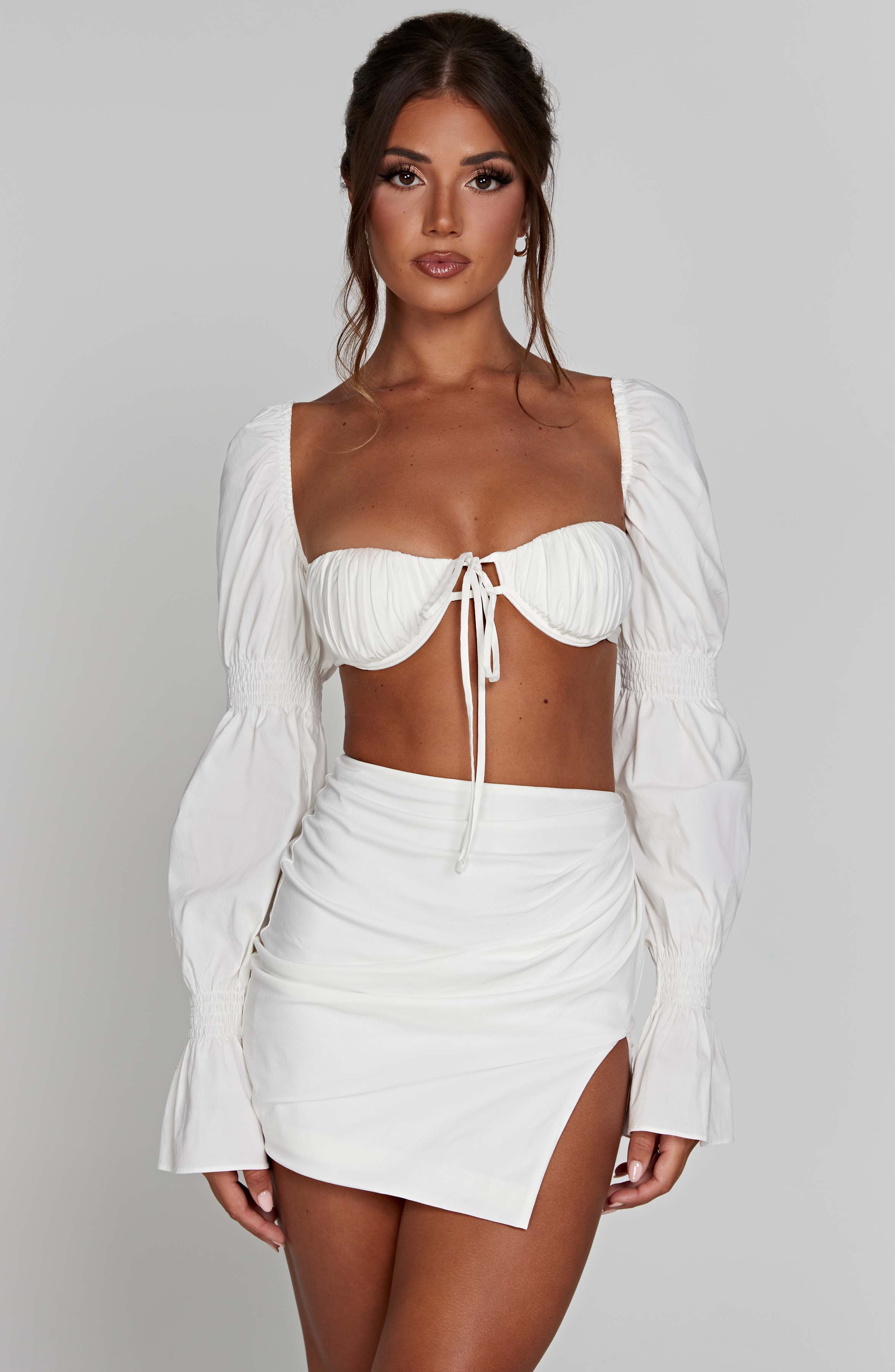 Perla Top - White - Napalia
