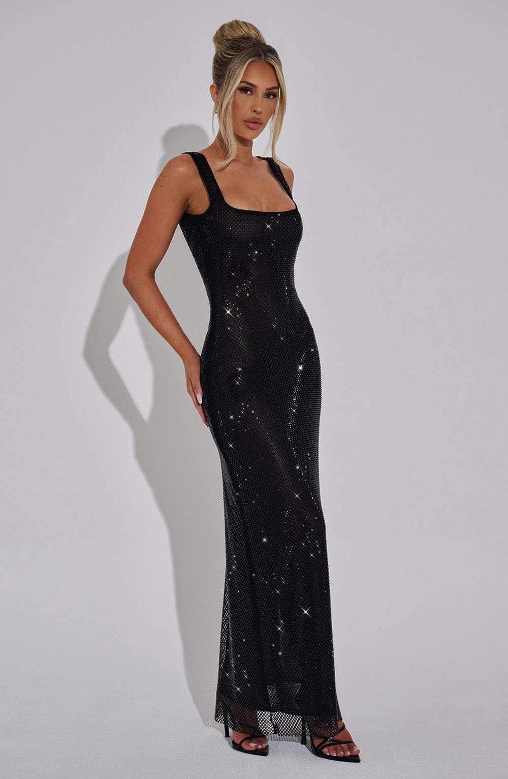 Petra Maxi Dress - Black - Napalia