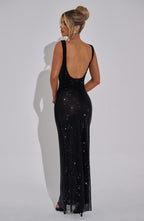 Petra Maxi Dress - Black - Napalia