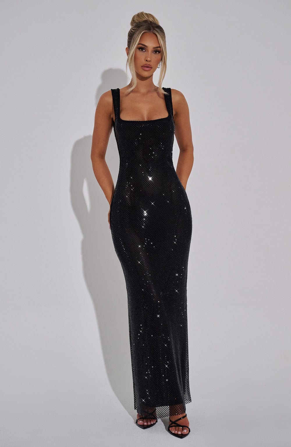 Petra Maxi Dress - Black - Napalia