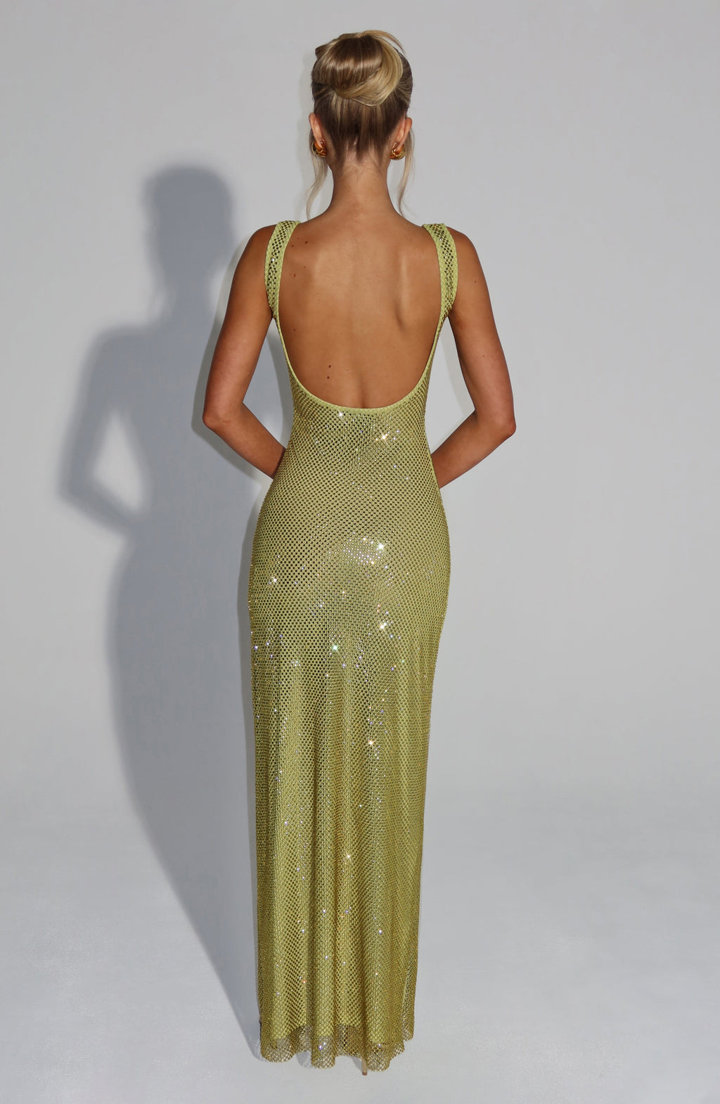 Petra maxi Dress - Olive - Napalia