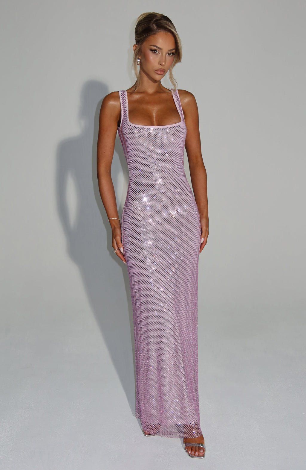 Petra Maxi Dress - Pink - Napalia