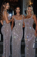 Petra Maxi Dress - Silver - Napalia
