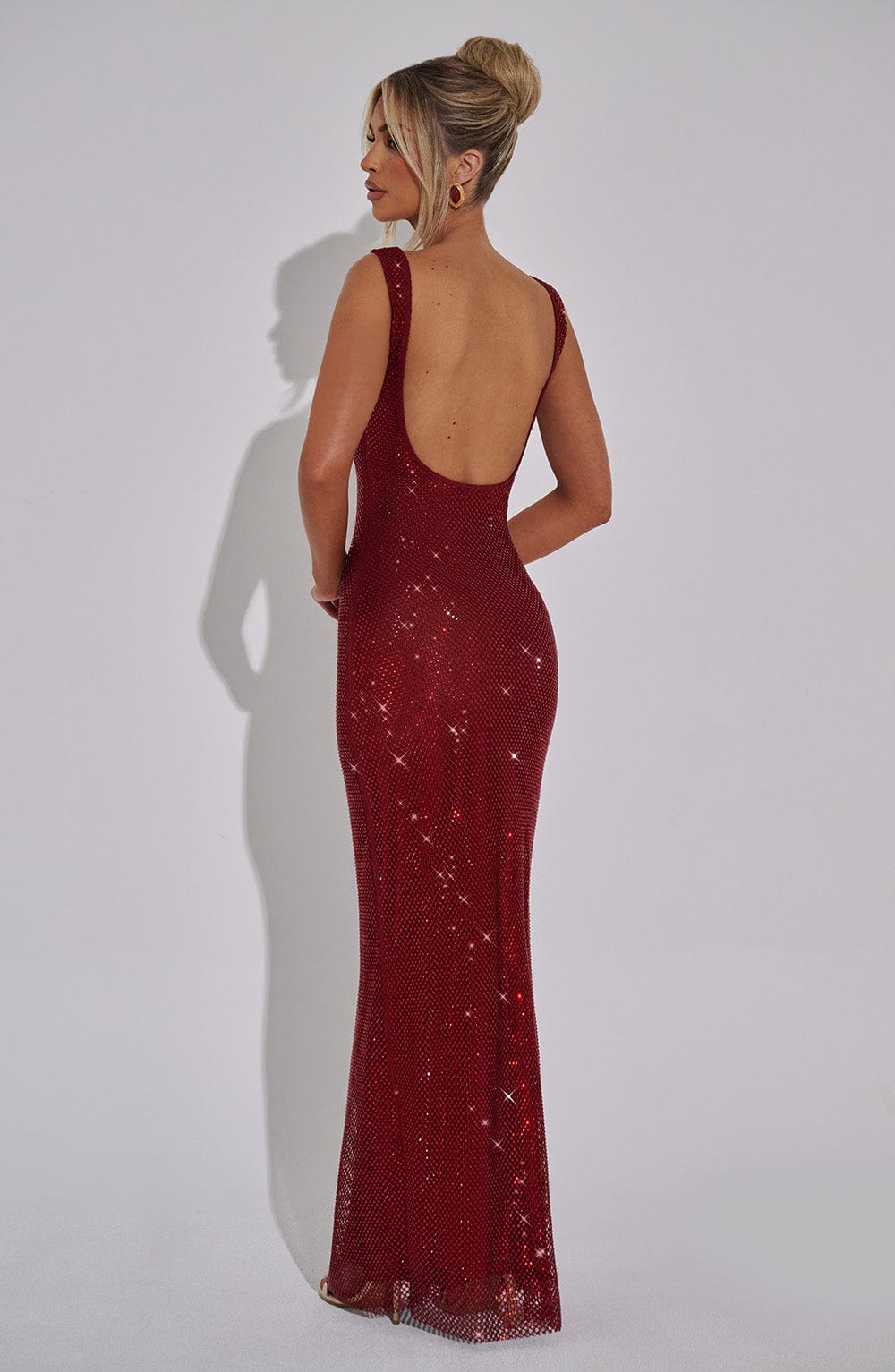 Petra Maxi Dress - Wine - Napalia