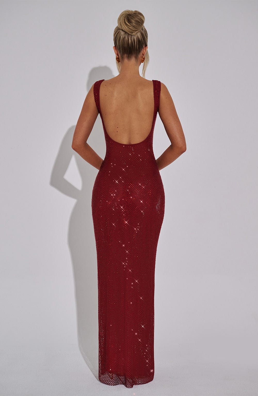 Petra Maxi Dress - Wine - Napalia