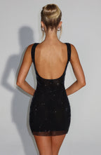 Petra Mini Dress - Black - Napalia